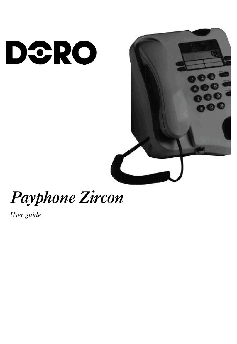 Doro PAYPHONE ZIRCON user guide