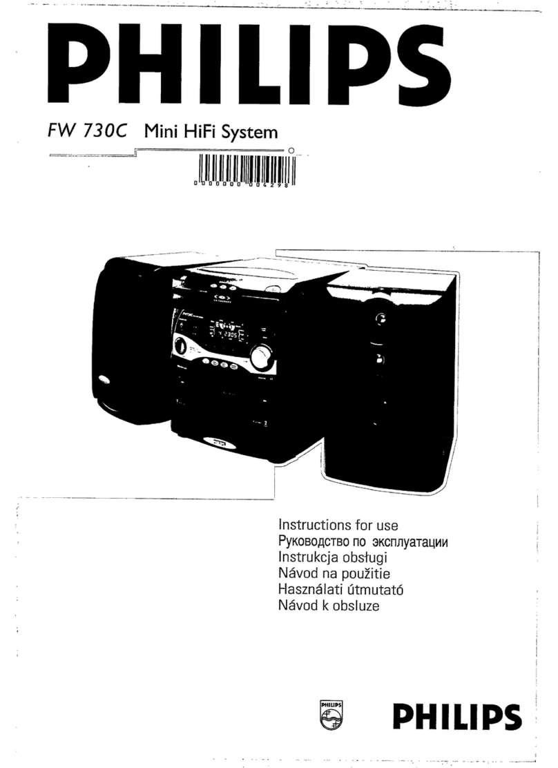 Philips FW 730C Instructions for use