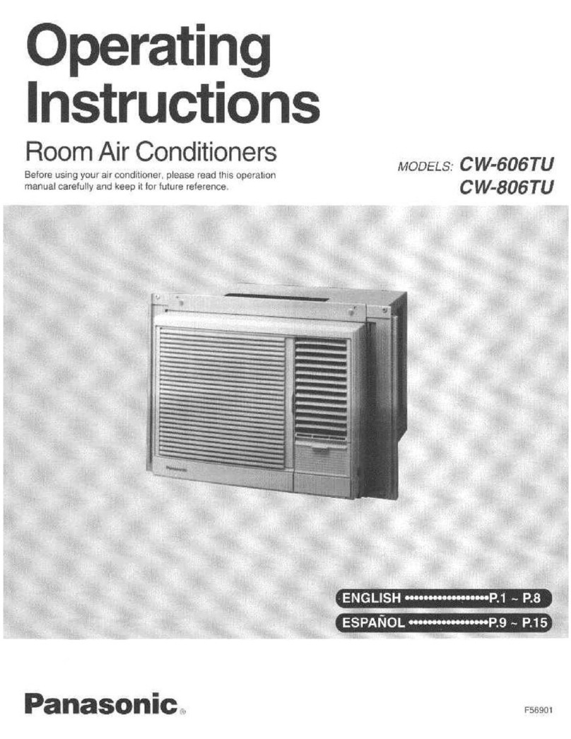 Panasonic CW-606TU operating instructions