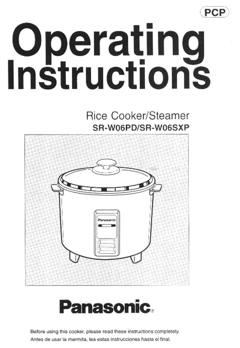 Panasonic SR-W06PD User manual Panasonic SR-W06PD User manual