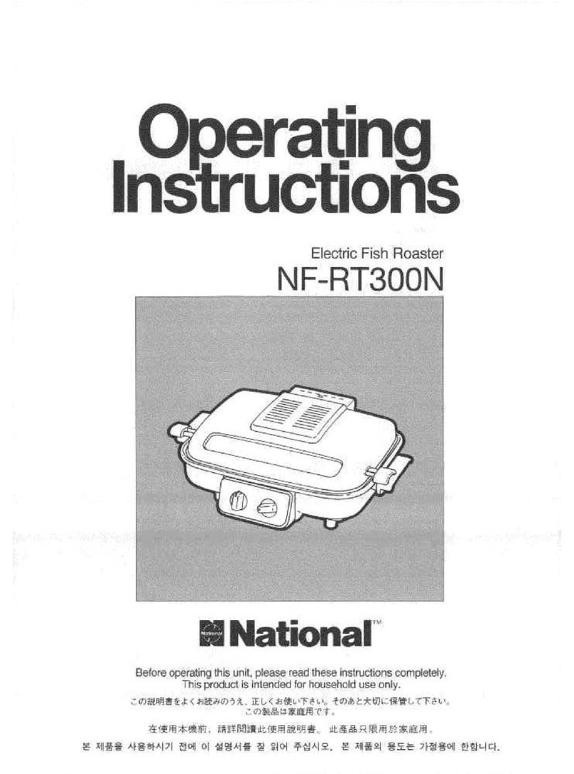 National NF-RT300N operating instructions National NF-RT300N operating instructions