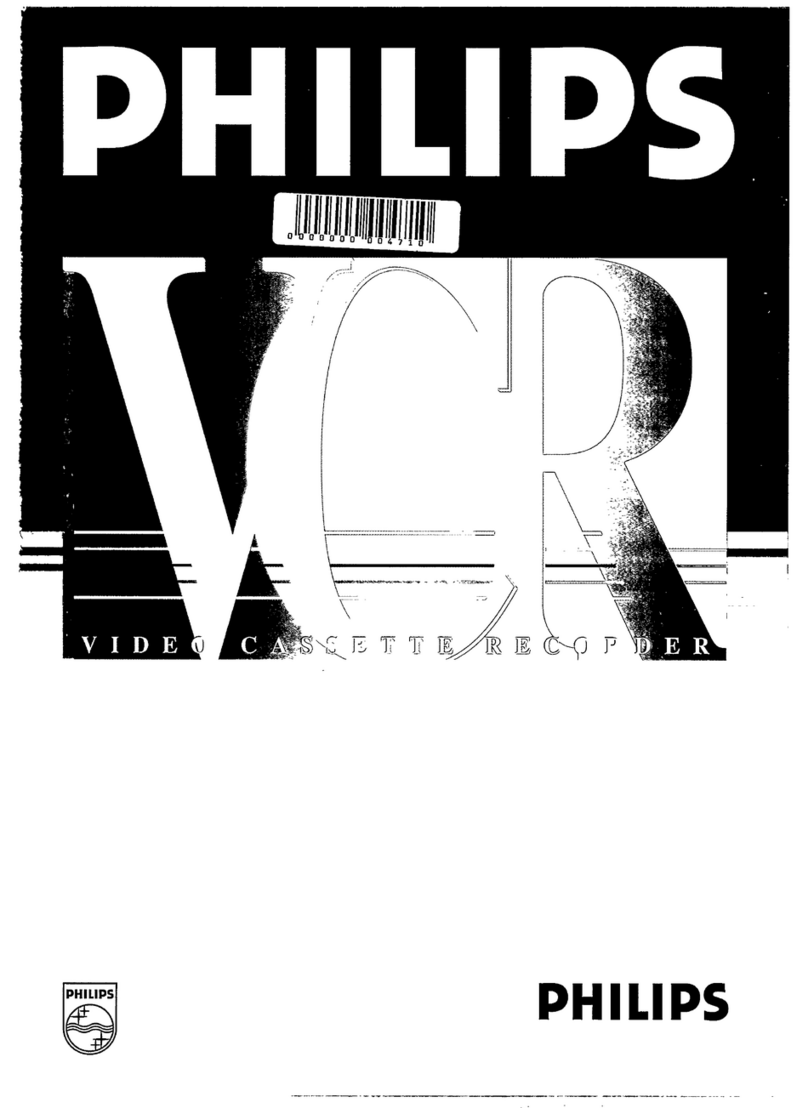 Philips VR232 User manual