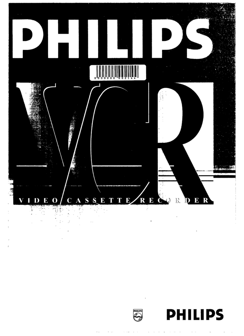 Philips VR 242 operating instructions