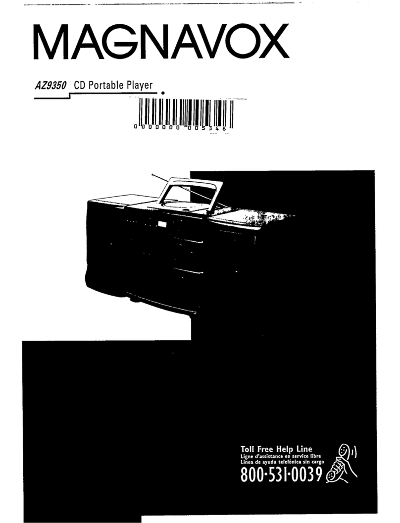 Magnavox AZ9350 operating instructions