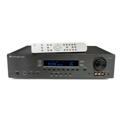 Cambridge Audio azur 551R user manual