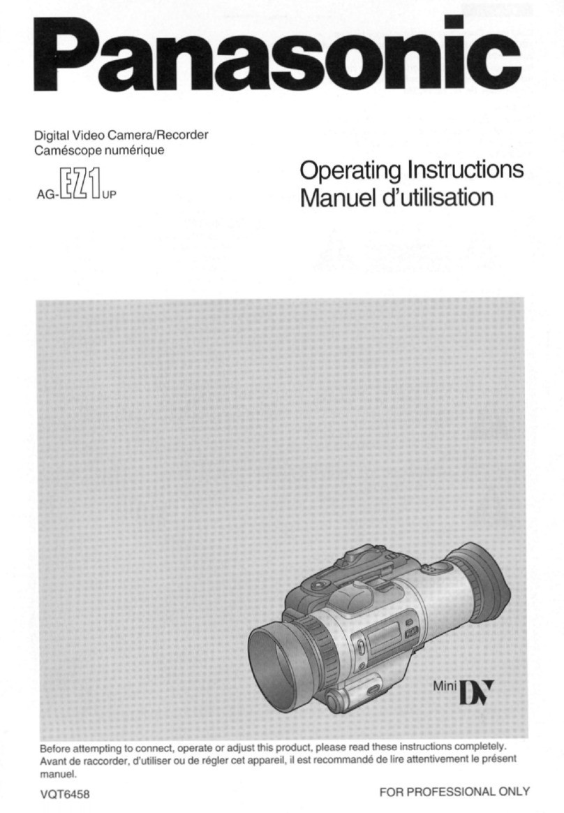 Panasonic AG-EZ1UP operating instructions