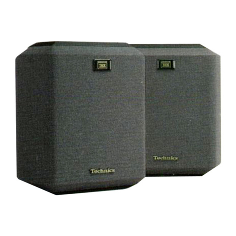 Technics SB-TF50 User manual Technics SB-TF50 User manual