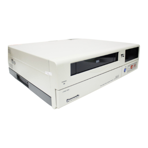Panasonic AG6730P - TIME LAPSE RECORDER operating instructions
