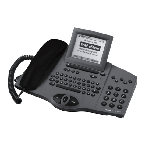 ASCOM Eurit 4000 operating instructions