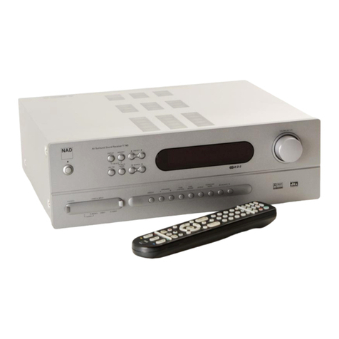 NAD T 743 Service manual