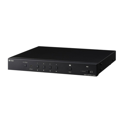 Toa C-QA40 User manual