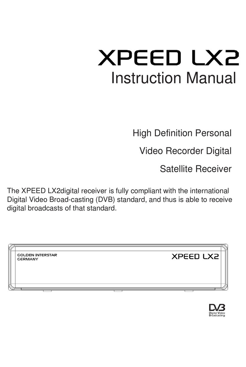 golden interstar XPEED LX2 User manual