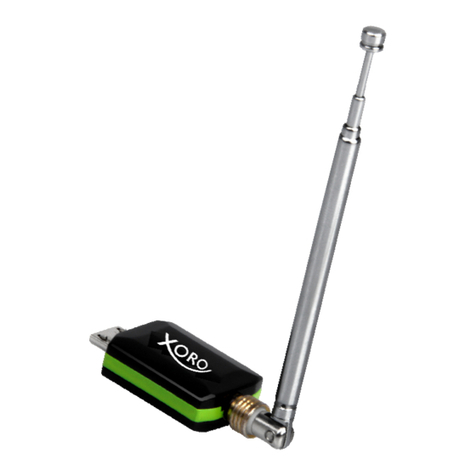 Xoro HRT1100 user manual