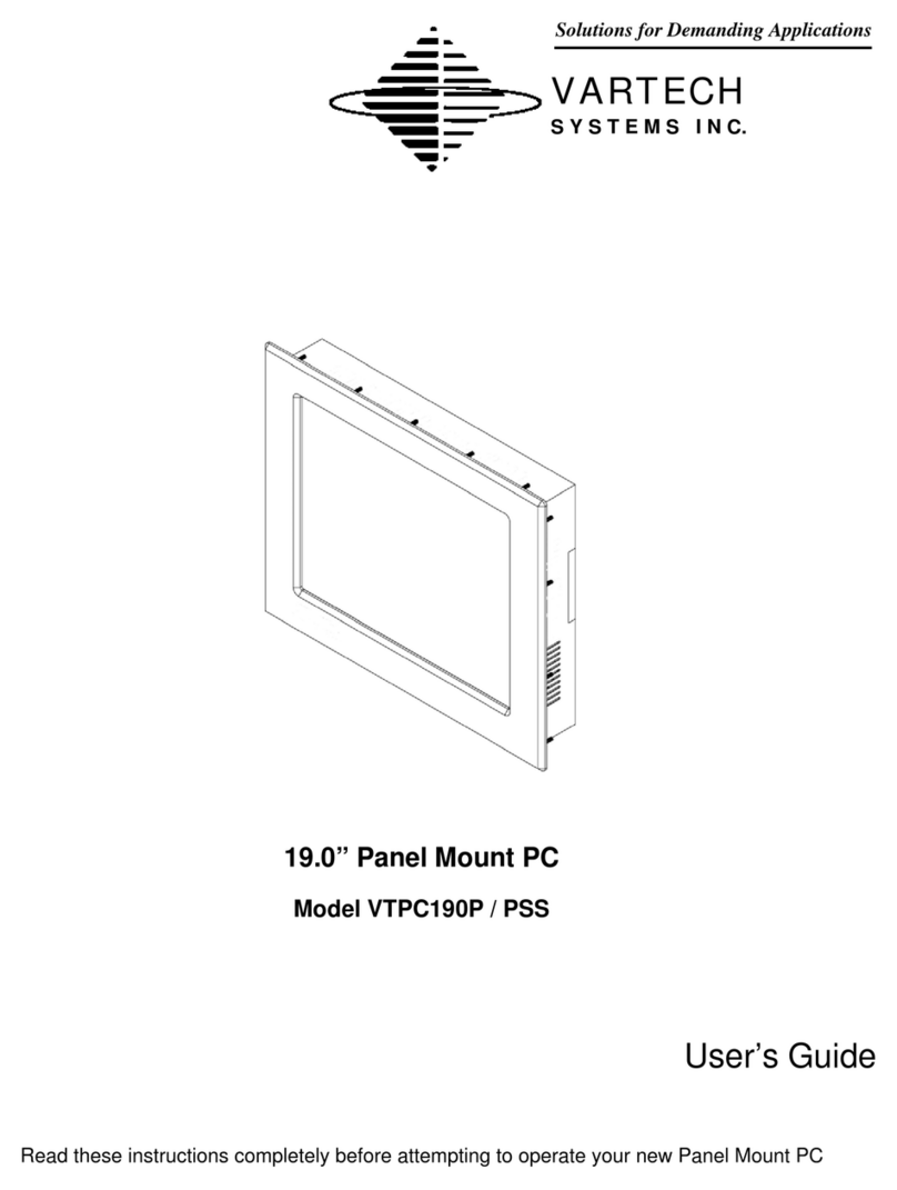 VarTech Systems VTPC190P user guide
