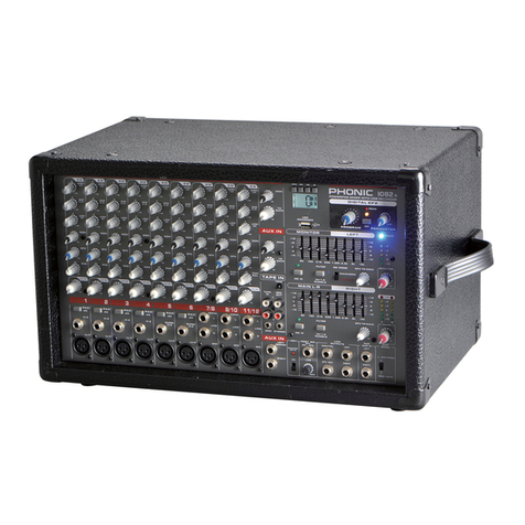 Phonic Powerpod 740 R user manual