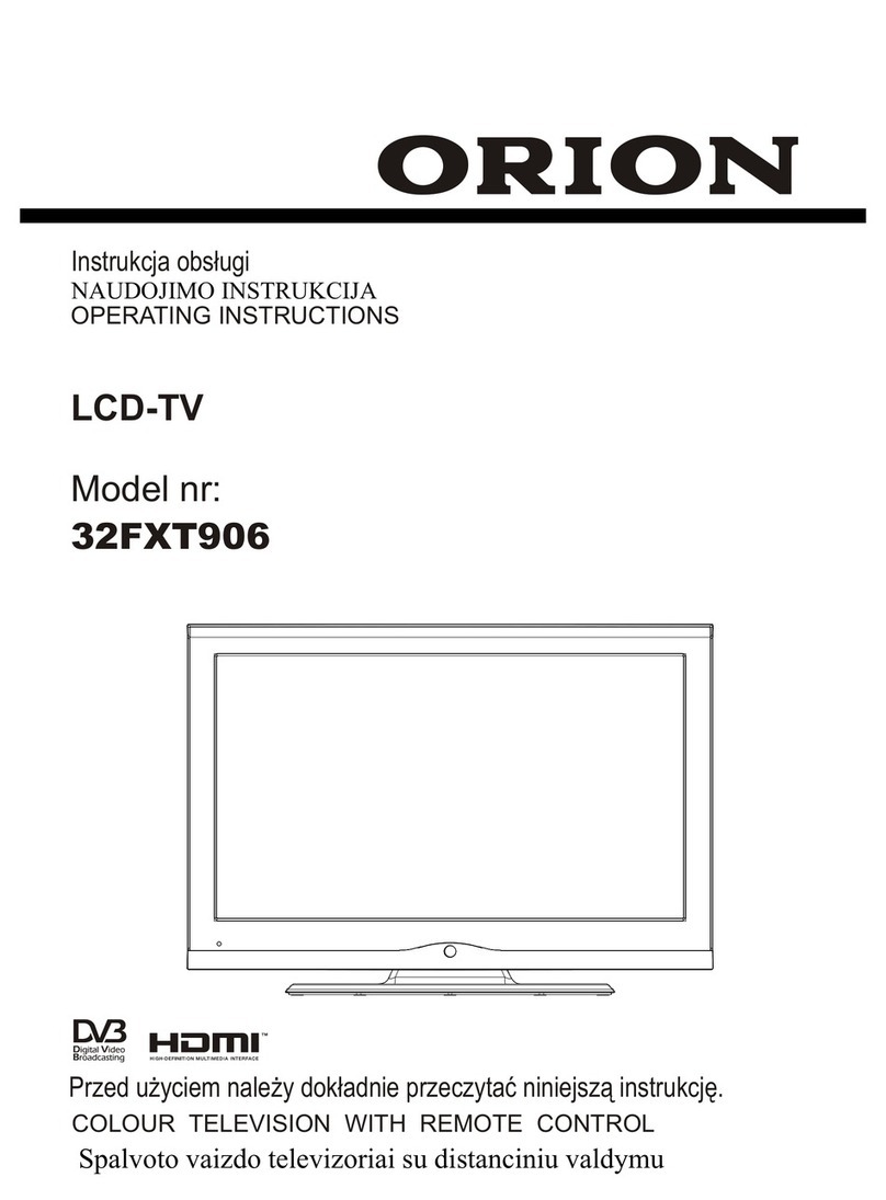 Orion 32FXT906 User manual