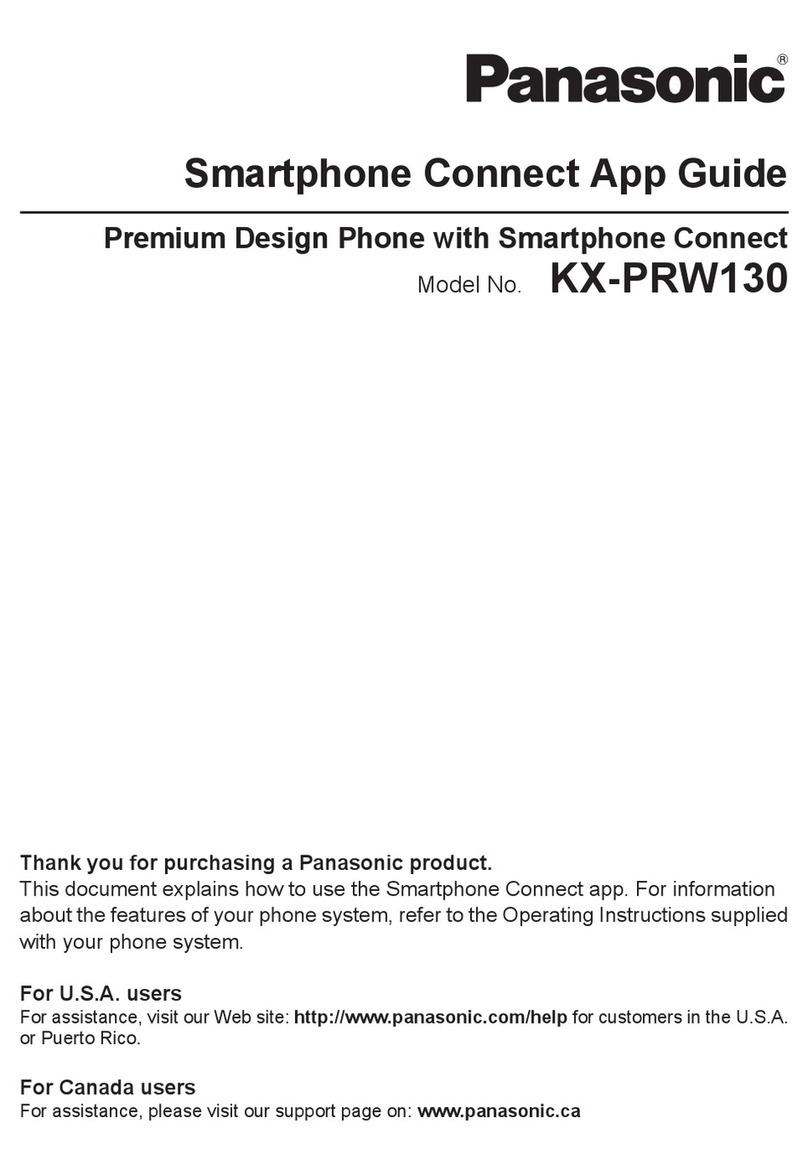 Panasonic KX-PRW130 User manual