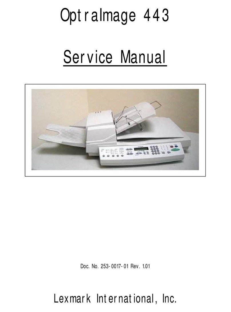 Lexmark OptraImage 443 User manual