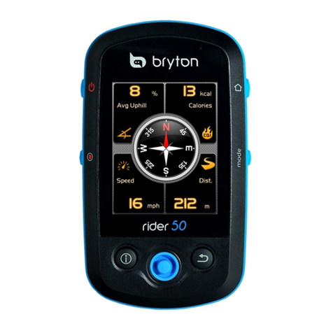 Bryton Rider 50 user manual