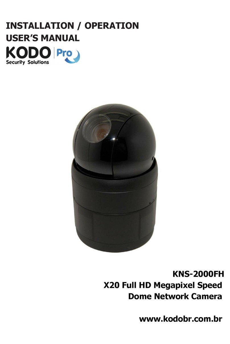 Kodo Pro KNS-2000FH Installation operation user manual