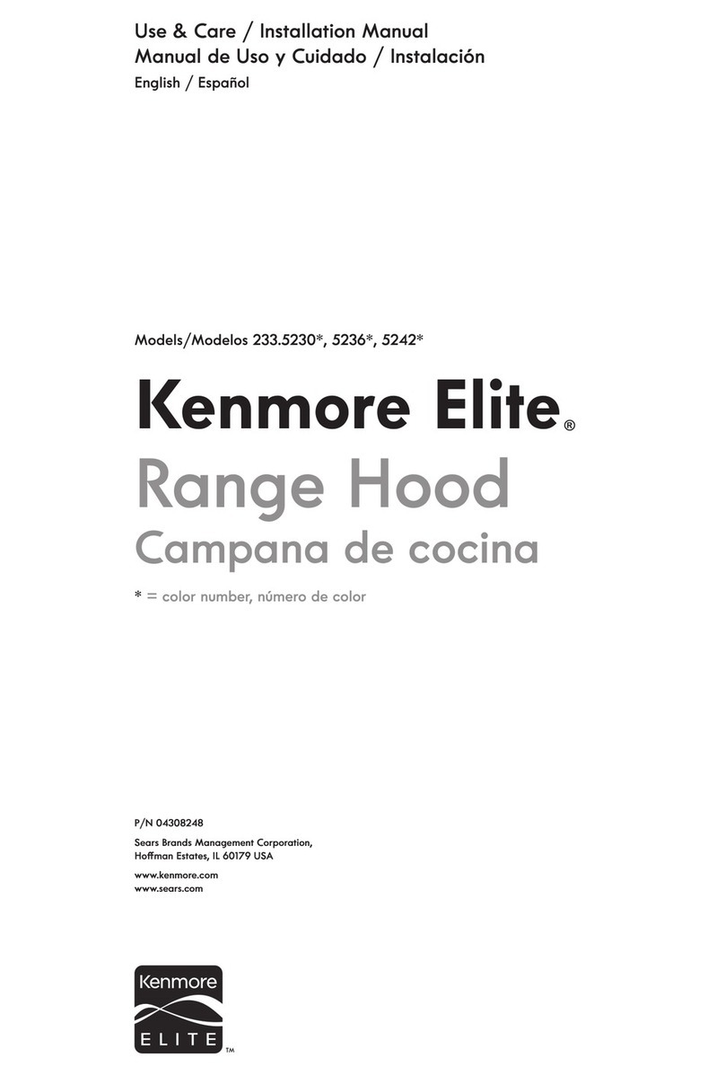 Kenmore 233.5230 Series Use & care / installation manual