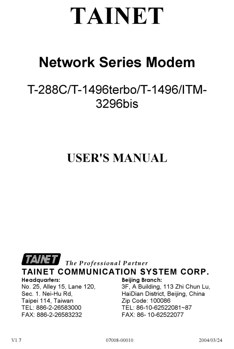 Tainet T-288C user manual