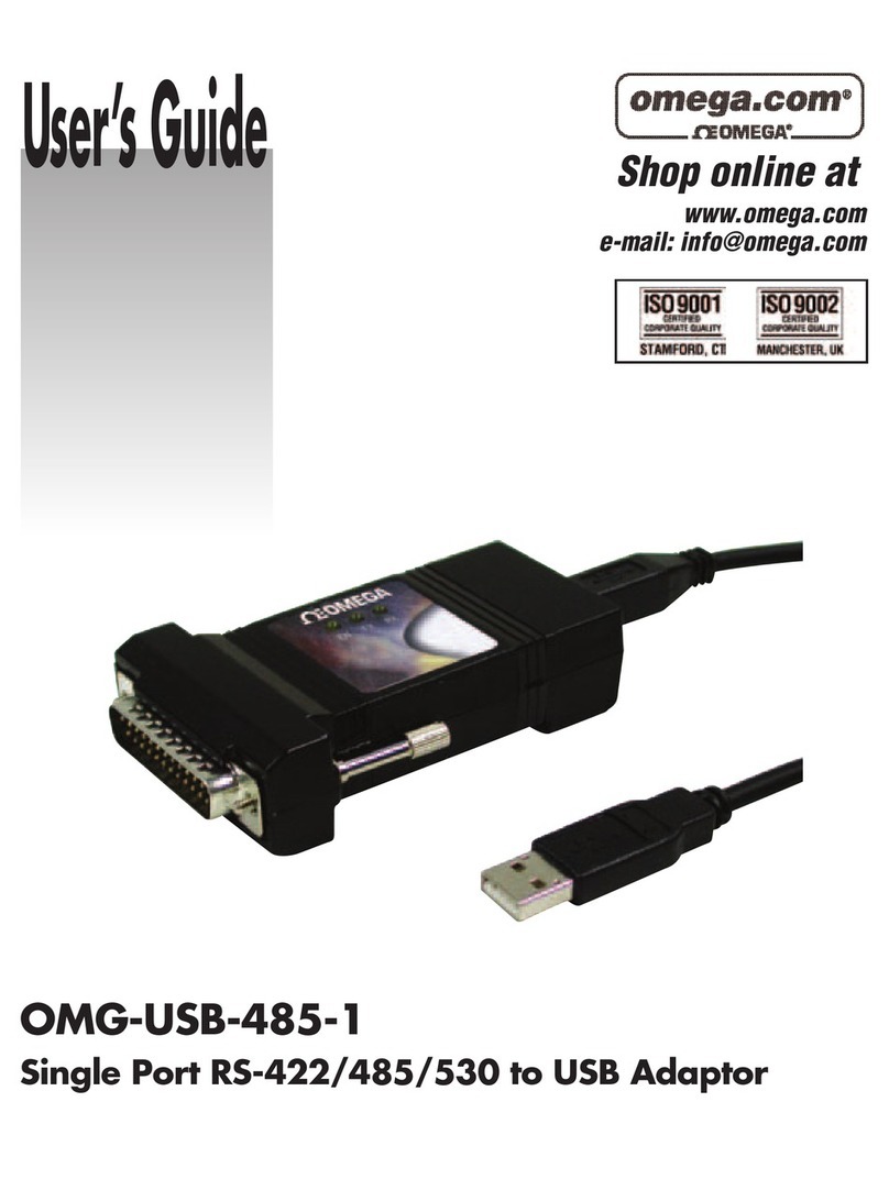Omega OMG-USB-485-1 user guide