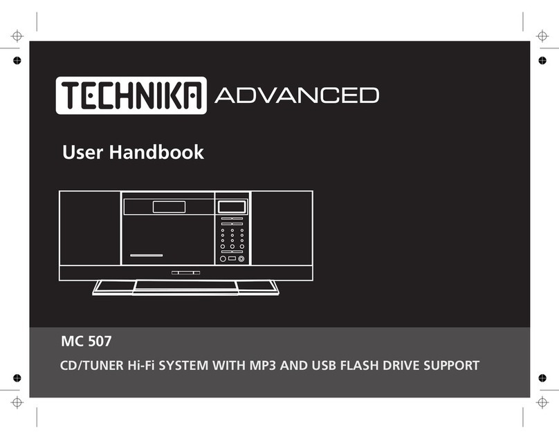 Technika MC 507 Instruction Manual