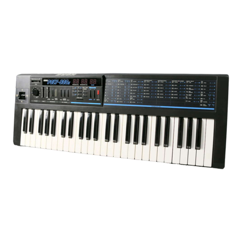 Korg Poly-800II User manual