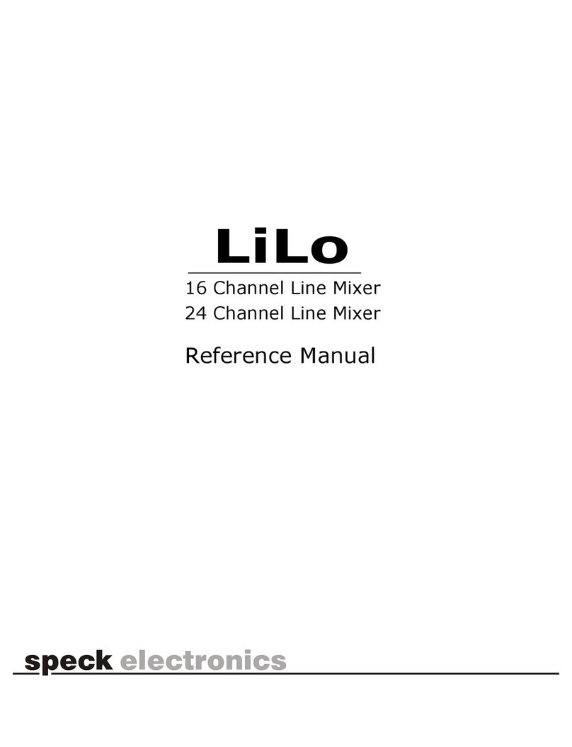 Speck Lilo User manual