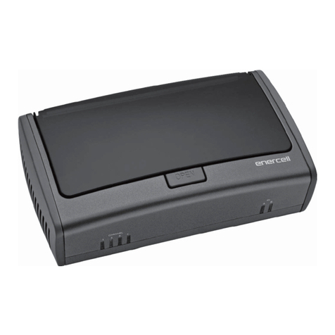 Enercell 8-bay Universal Battery Charger User manual