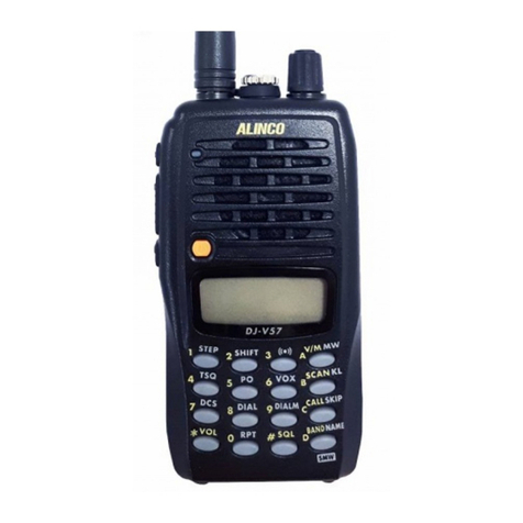 Alinco DJ-V57 User manual Alinco DJ-V57 User manual