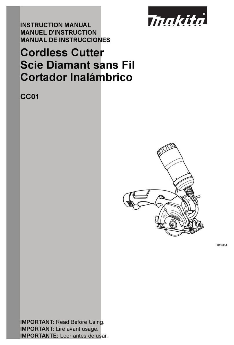 Makita CC01 instruction manual