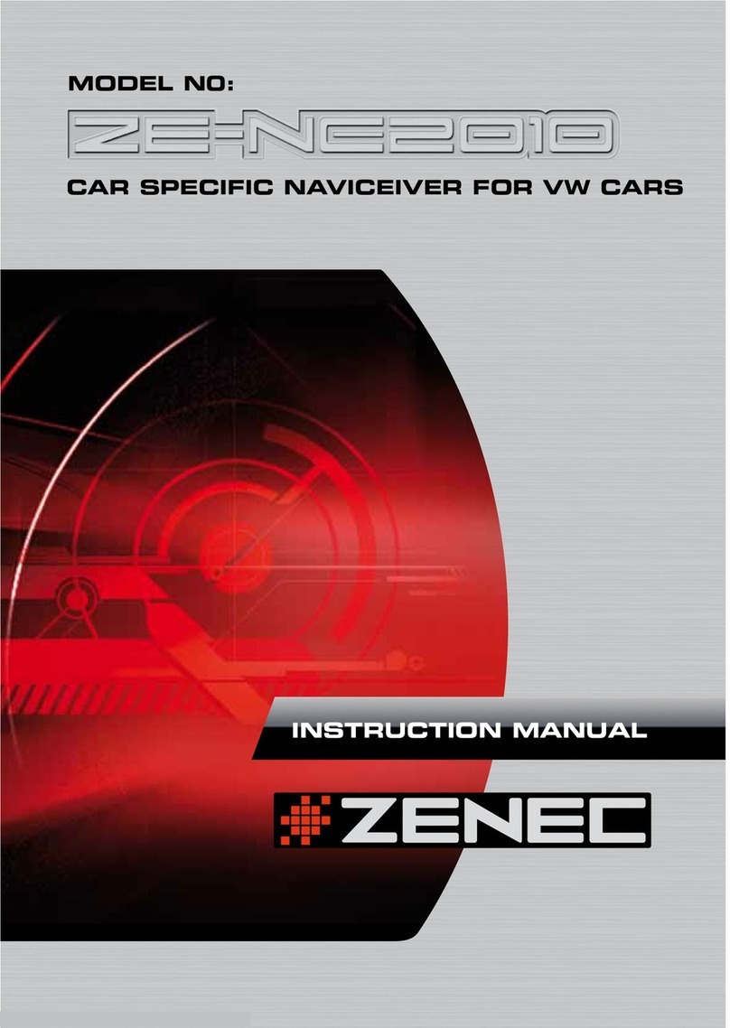 ZENEC ZE-NE2010 instruction manual