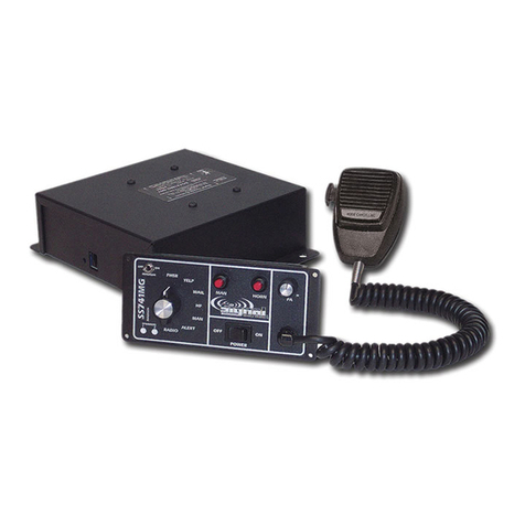 Signal Vehicle Products SS741MG Installation and operating instructions