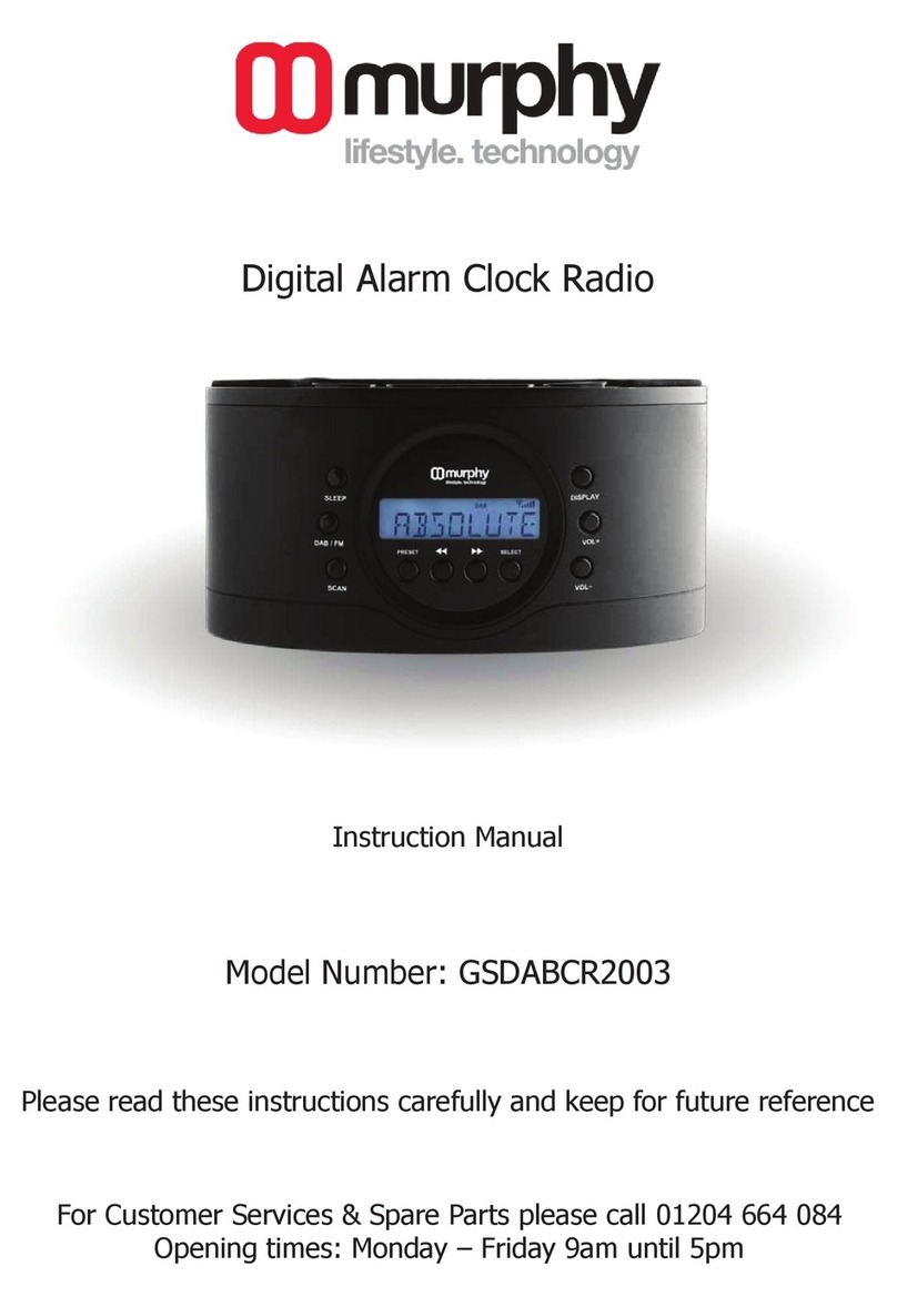 Murphy GSDABCR2003 instruction manual