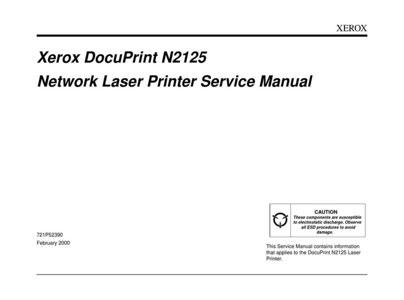 Xerox DocuPrint N2125 User manual