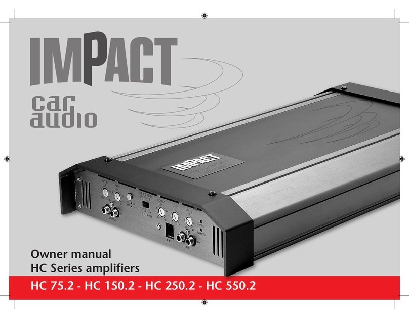 Impact Acoustics HC 75.2 owner's manual