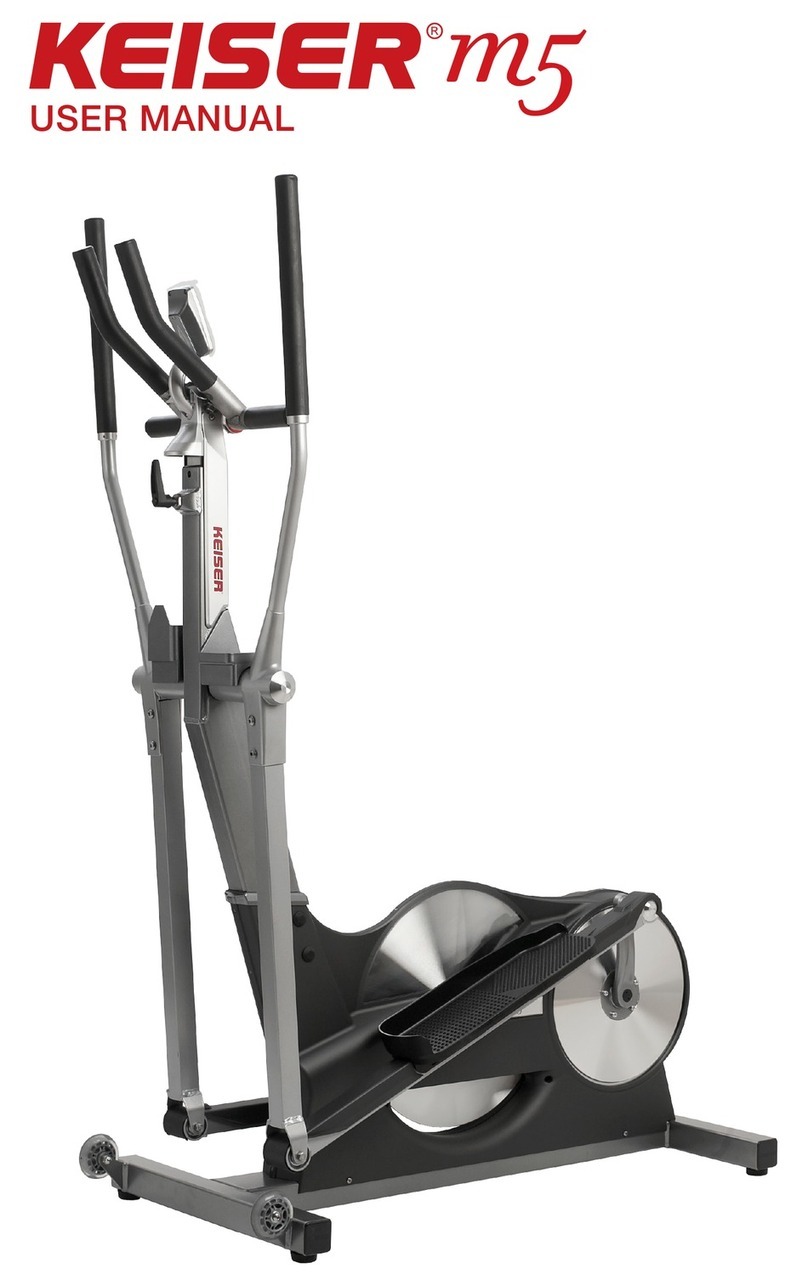 Keiser m5 user manual