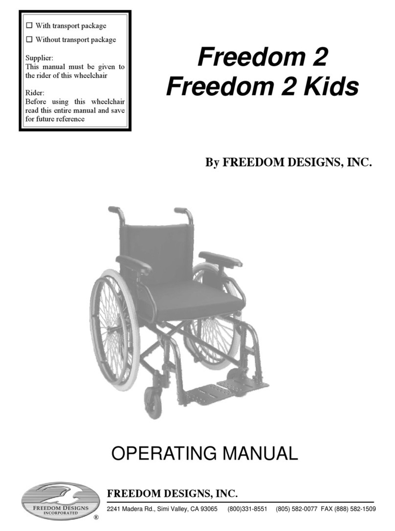 Freedom Designs Freedom 2 User manual