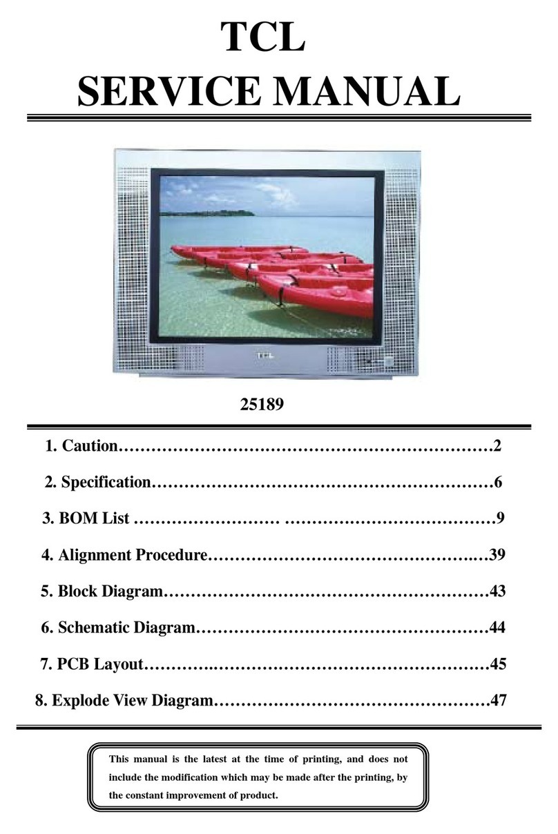 TCL 25189 User manual