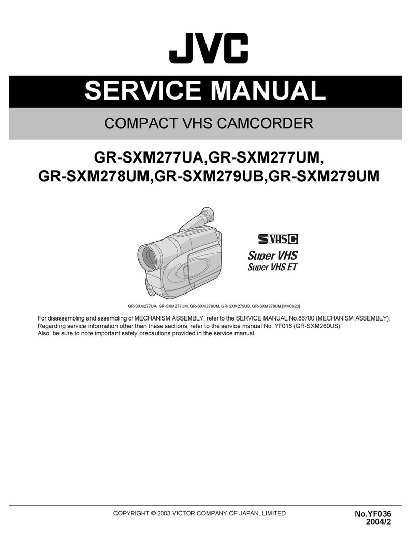 JVC GR-SXM277UA Service manual