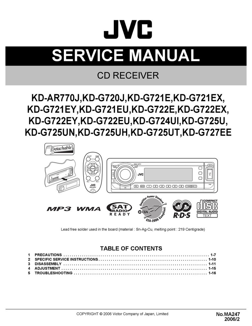 JVC KD-AR770J User manual