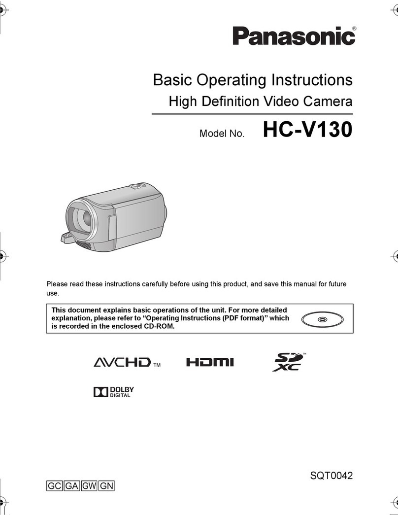 Panasonic HC-V130 Technical specifications