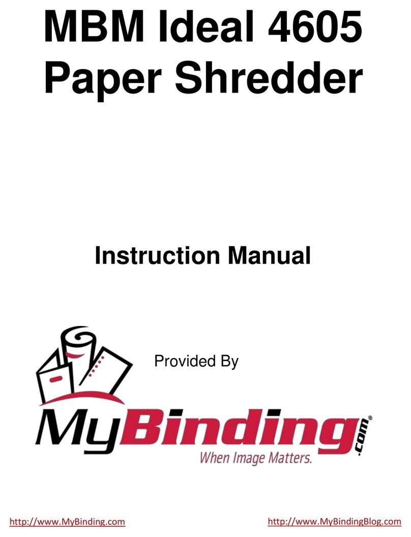 MBM 4605 User manual
