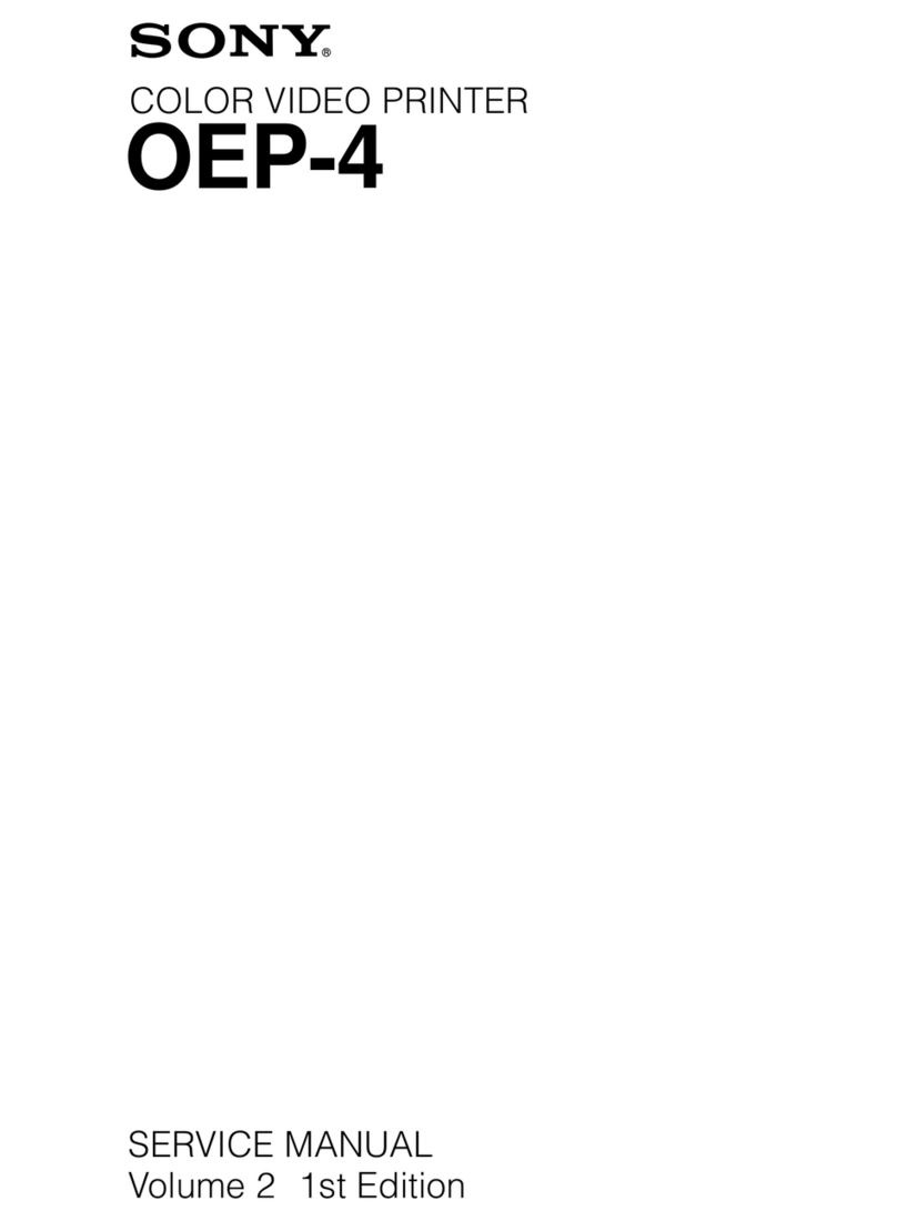 Sony OEP-4 User manual