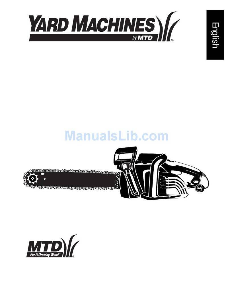 MTD Yard Machines MTD1416NT User manual