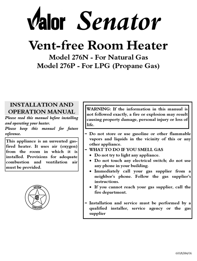 Valor Senator 276N User manual