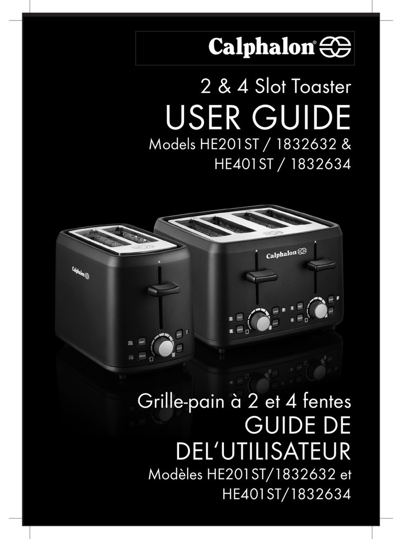 Calphalon HE201ST User manual
