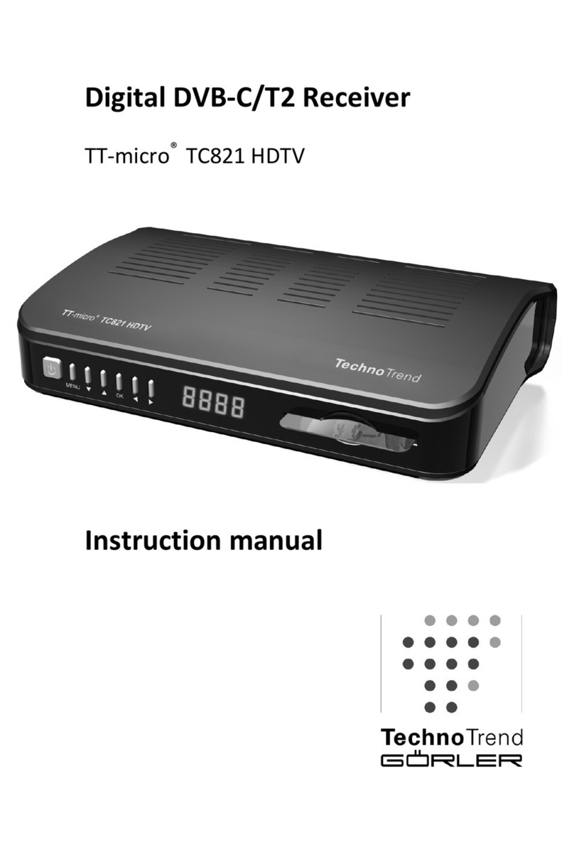 TechnoTrend TT-micro TC821 HDTV User manual
